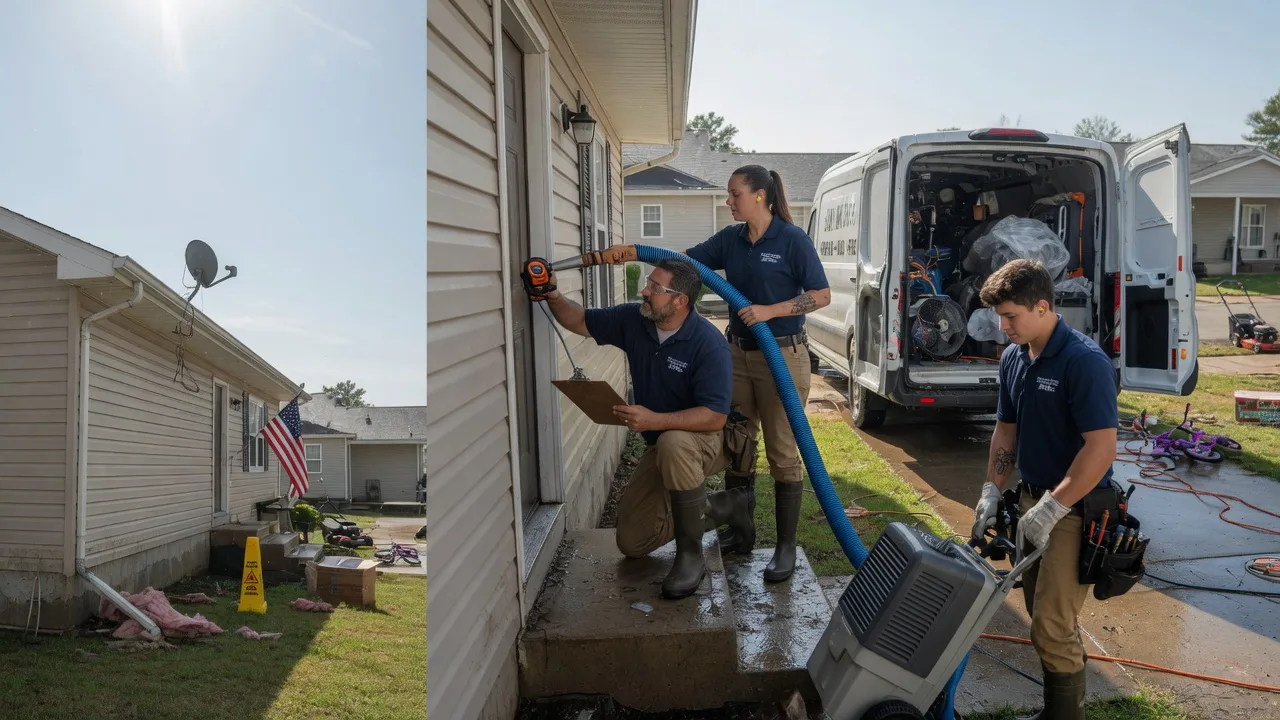 Ceiling Water Damage Restoration in Wellington, KY near me